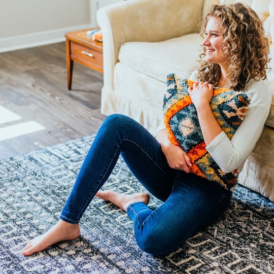 LoRan® Latch-Stitch™ Kilim Pillow Kit